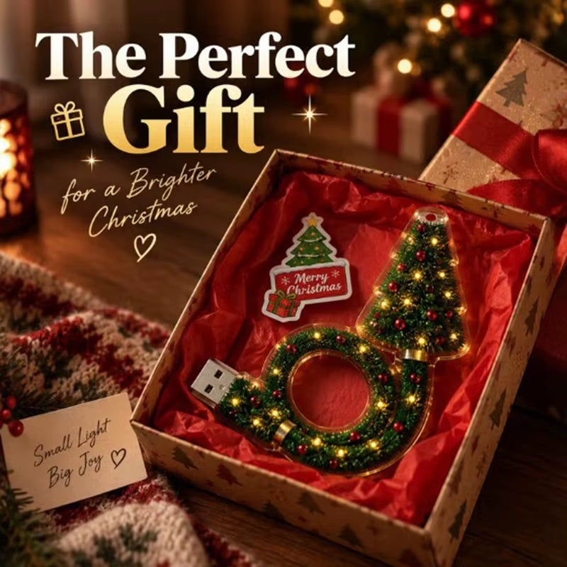 Indoor Christmas Tree Projector HD USB Plug & Play 6 Festive Scenes Holiday Projector Light Home Wall Xmas Party Decoration